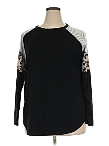Unbranded 3/4 Sleeve T-Shirt (view 1)
