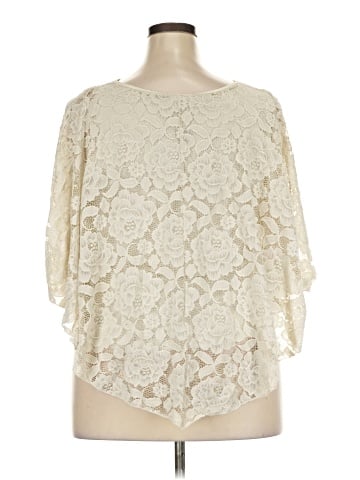 Brittany Black 3/4 Sleeve Blouse (view 2)