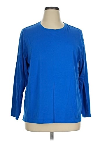 Lands' End 3/4 Sleeve T-Shirt (view 1)