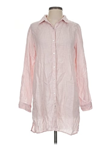 Sigrid Olsen 3/4 Sleeve Button-Down Shirt (view 1)