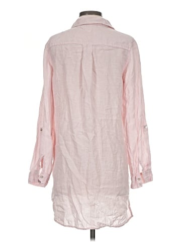 Sigrid Olsen 3/4 Sleeve Button-Down Shirt (view 2)