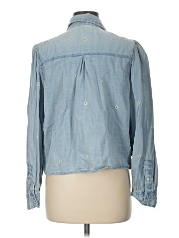 Kensie Long Sleeve Button-Down Shirt (view 2)