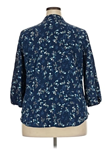 Croft & Barrow 3/4 Sleeve Blouse (view 2)