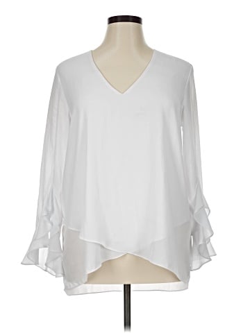 Karen Kane 3/4 Sleeve Blouse (view 1)