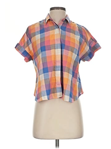 Madewell Short Sleeve Blouse (view 1)