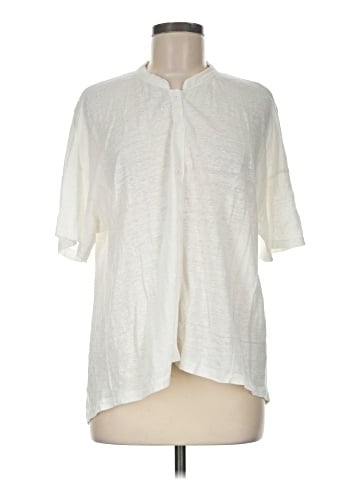 Eileen Fisher Short Sleeve Blouse (view 1)