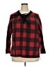 White Birch Plaid Red Pullover Sweater Size 2X - photo 1
