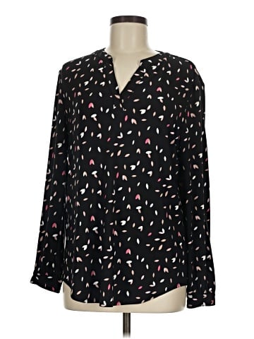 Anne Klein Long Sleeve Blouse (view 1)