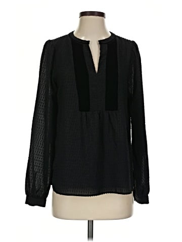 Ann Taylor LOFT Long Sleeve Blouse (view 1)