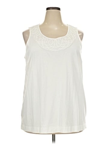 Lands' End Sleeveless T-Shirt (view 1)