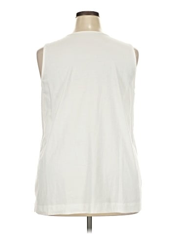 Lands' End Sleeveless T-Shirt (view 2)
