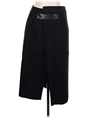 Commense Faux Leather Skirt (view 1)