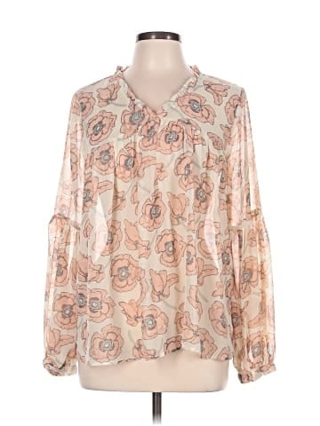 Lucky Brand Long Sleeve Blouse (view 1)