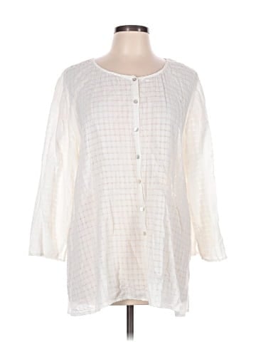 Eileen Fisher 3/4 Sleeve Blouse (view 1)
