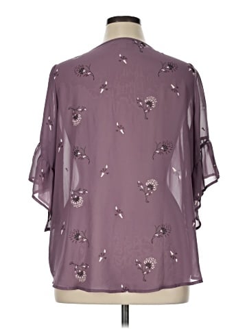 Style&Co 3/4 Sleeve Blouse (view 2)