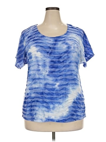 JM Collection Short Sleeve Top (view 1)