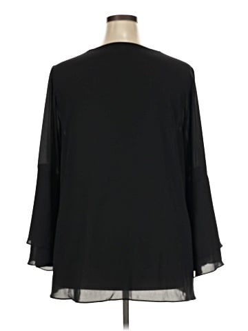 Alfani 3/4 Sleeve Blouse (view 2)