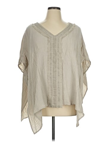 JM Collection 3/4 Sleeve Blouse (view 1)