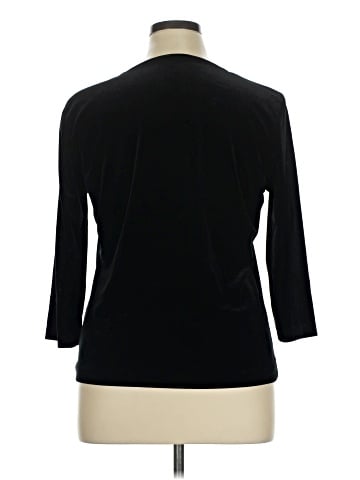 AK Anne Klein 3/4 Sleeve Top (view 2)