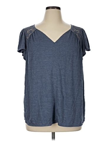 Max Studio Short Sleeve Top (view 1)