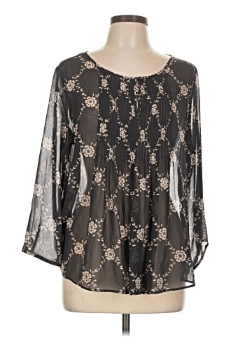 Old Navy 3/4 Sleeve Blouse (view 1)