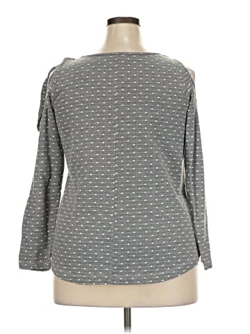 Lane Bryant 3/4 Sleeve Top (view 2)
