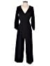 Gap 100% Polyester Solid Black Jumpsuit Size 0 - photo 1