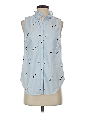 Ann Taylor Sleeveless Button-Down Shirt (view 1)