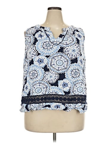 Crown & Ivy Sleeveless Blouse (view 1)