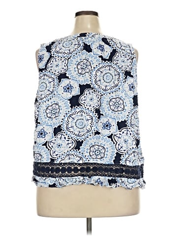 Crown & Ivy Sleeveless Blouse (view 2)