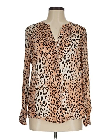 Joie Long Sleeve Silk Top (view 1)