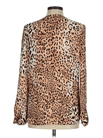 Joie Long Sleeve Silk Top (view 2)