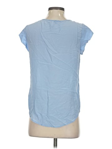 Joie Short Sleeve Silk Top (view 2)