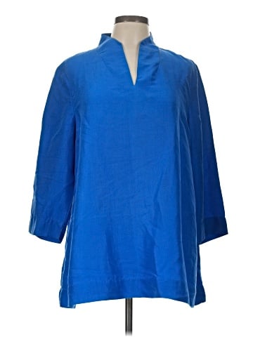Eileen Fisher 3/4 Sleeve Silk Top (view 1)