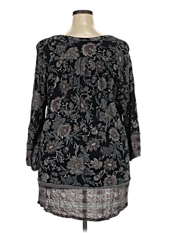 Lucky Brand 3/4 Sleeve Blouse (view 2)