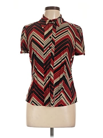 Worthington Short Sleeve Blouse (view 1)
