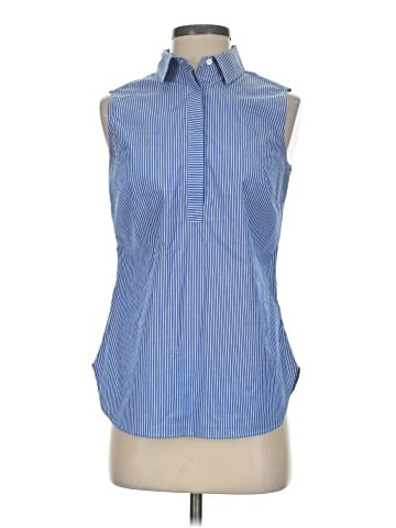 Calvin Klein Sleeveless Button-Down Shirt (view 1)