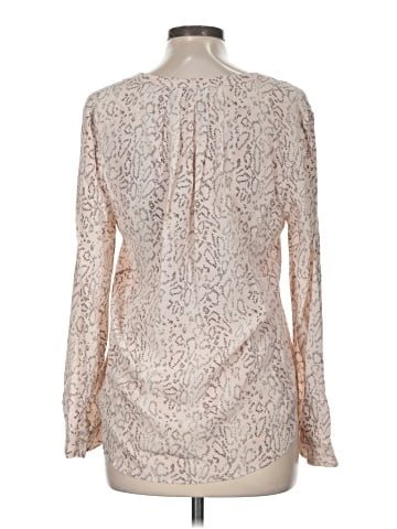 Joie Long Sleeve Silk Top (view 2)