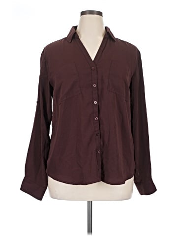 Maurices Long Sleeve Blouse (view 1)