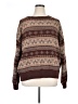 Unbranded 100% Polyester Print Brown Pullover Sweater Size XL - photo 1