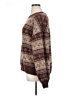 Unbranded 100% Polyester Print Brown Pullover Sweater Size XL - photo 5