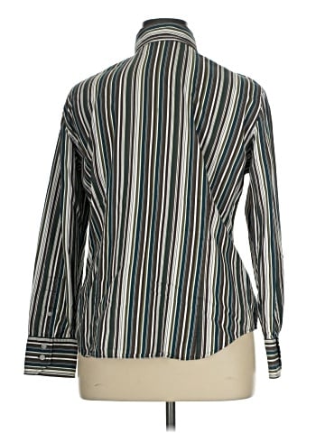 Jones New York Signature Long Sleeve Button-Down Shirt (view 2)