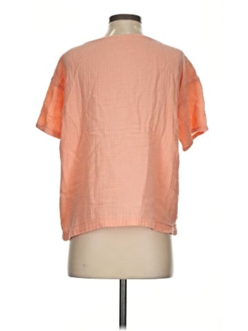 Eileen Fisher Short Sleeve Blouse (view 2)