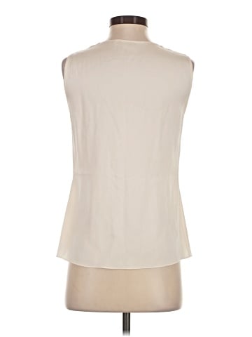 Elie Tahari Sleeveless Silk Top (view 2)
