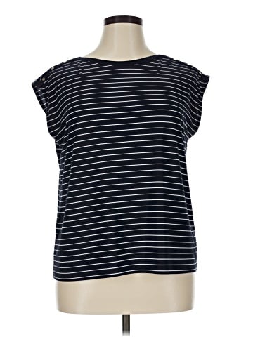 Anne Klein Short Sleeve Top (view 1)