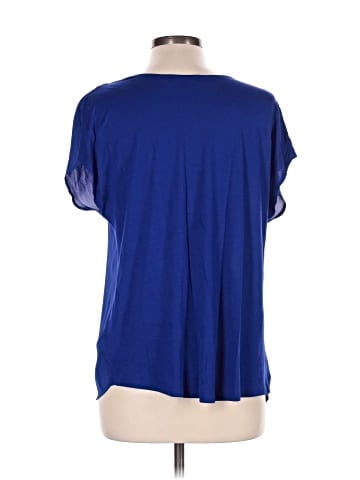 INC International Concepts Short Sleeve Blouse (view 2)