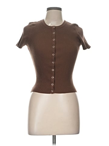 Altar'd State Short Sleeve Turtleneck (view 1)