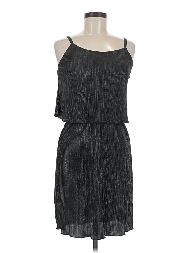 Pre-owned No Comment Cocktail Dress In Gray