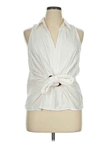 Donna Karan New York Sleeveless Blouse (view 1)