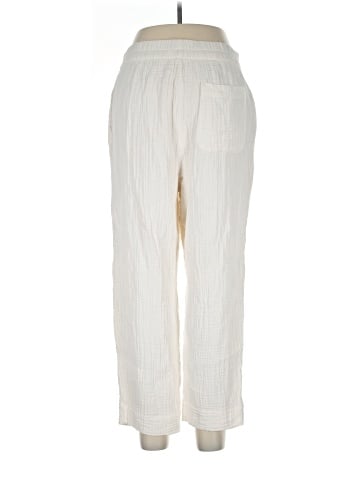 Madewell Lightspun Tapered Huston Pull-On Crop Pants (view 2)